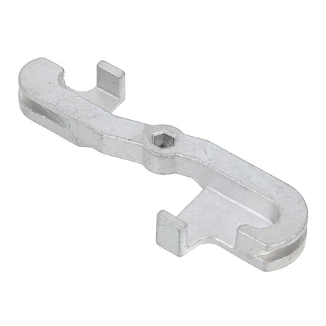 Close-up of the Compact Brake Line Bender, highlighting its design and mechanism.