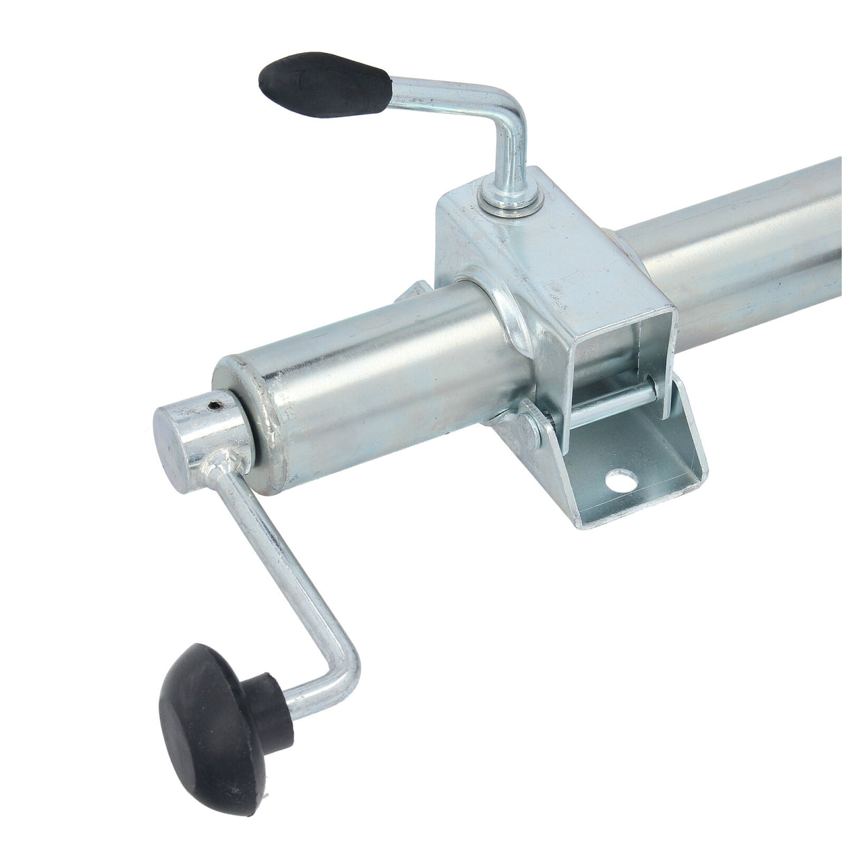 Easy installation trailer jockey wheel, get your trailer moving quickly and easily.
