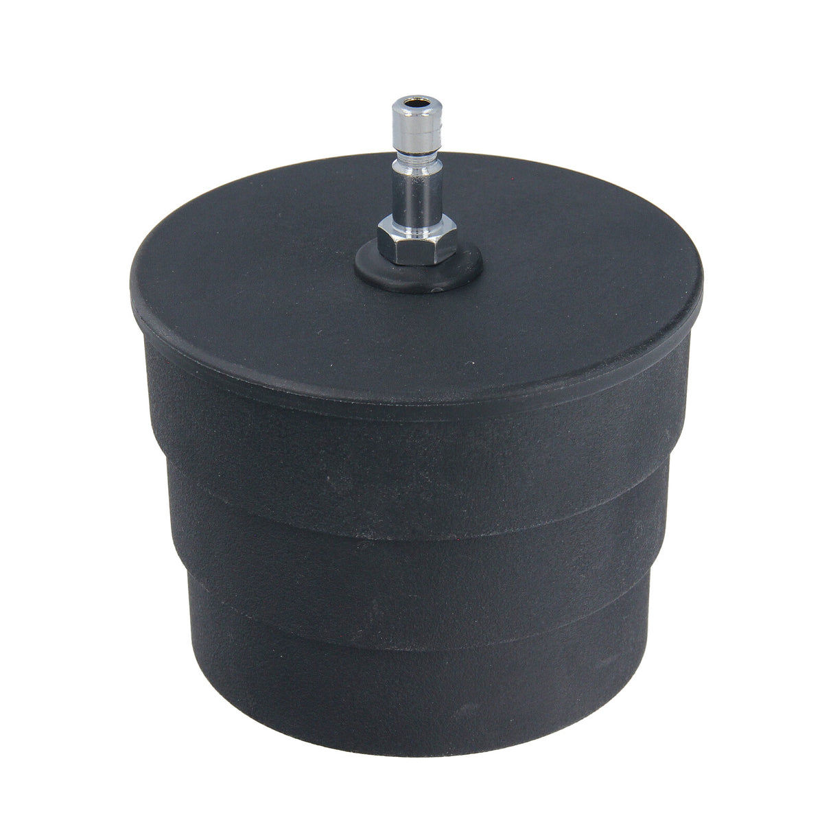 Extra-large turbo boost leak tester adapter with stepped sizes 80mm, 85mm, and 90mm. Full product shot