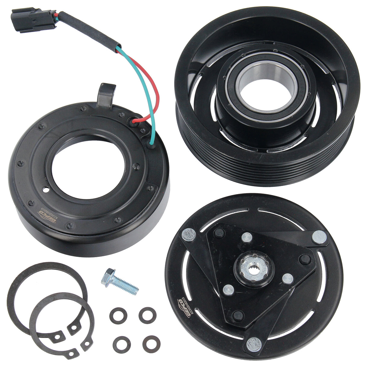 GEPCO Klimakompressor Magnetkupplung für Nissan X-Trail Renault Laguna Megane III 2.0