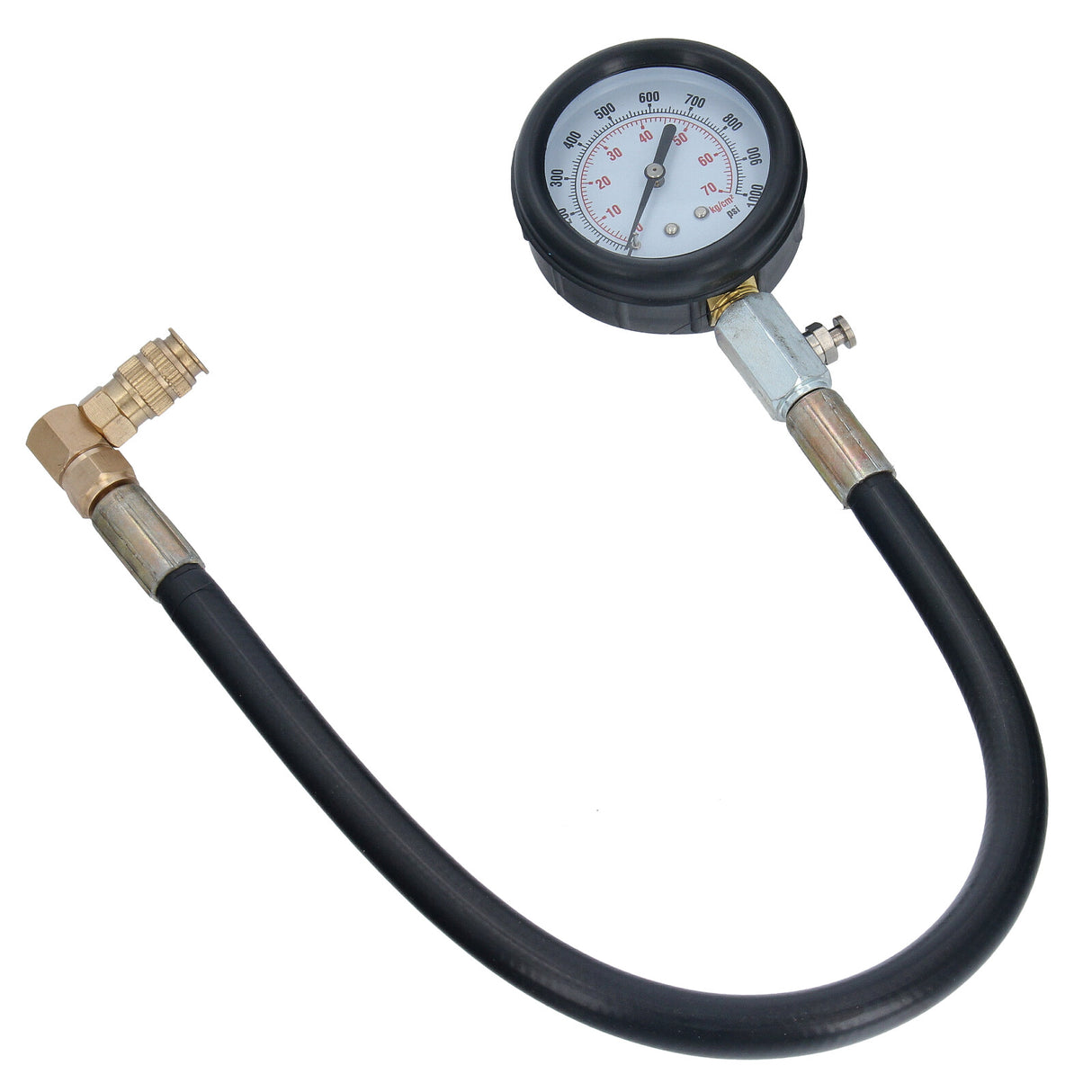 Kompressionsdruckprüfer Satz für Dieselmotoren Kompressionsdrucktester Diesel TDi CDI TD 0-70 Bar Pkw und Lkw Motor