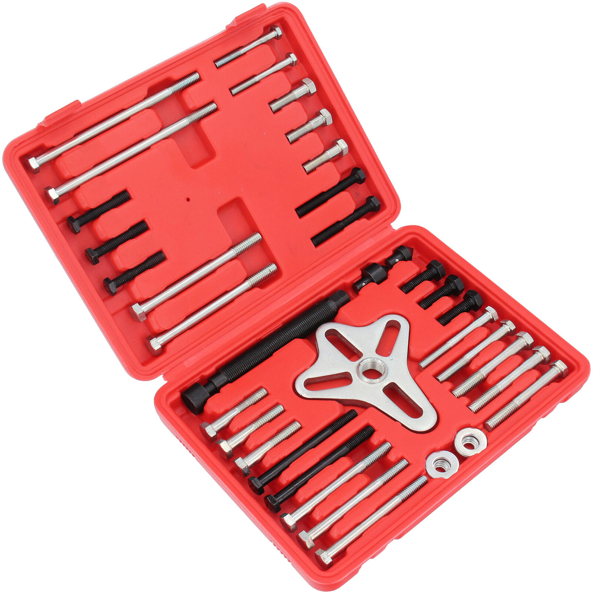 Abzieher 3 - armig Polradabzieher Joch Lager Buchsen Set Lichtmaschinenabzieher 46TLG