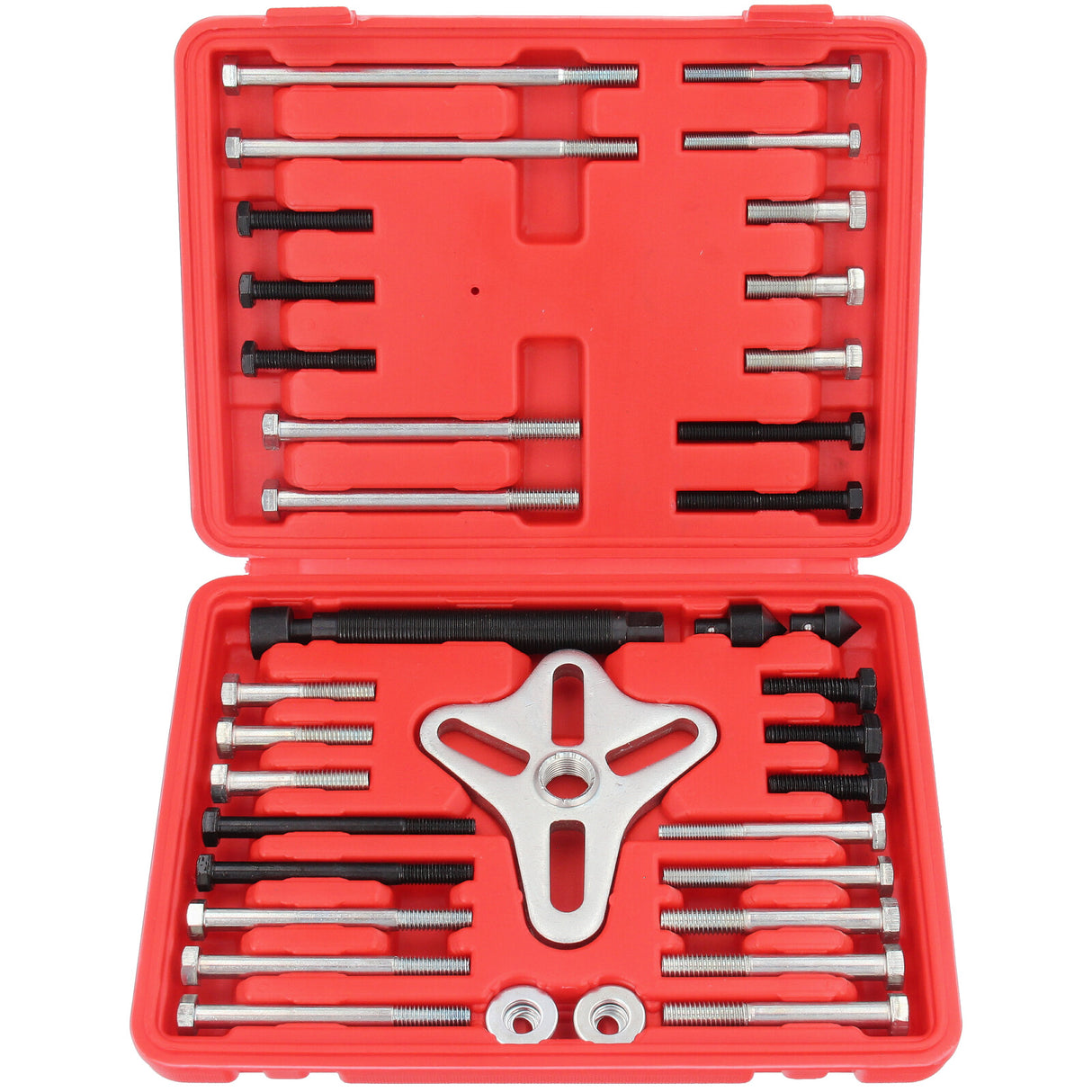 Abzieher 3 - armig Polradabzieher Joch Lager Buchsen Set Lichtmaschinenabzieher 46TLG