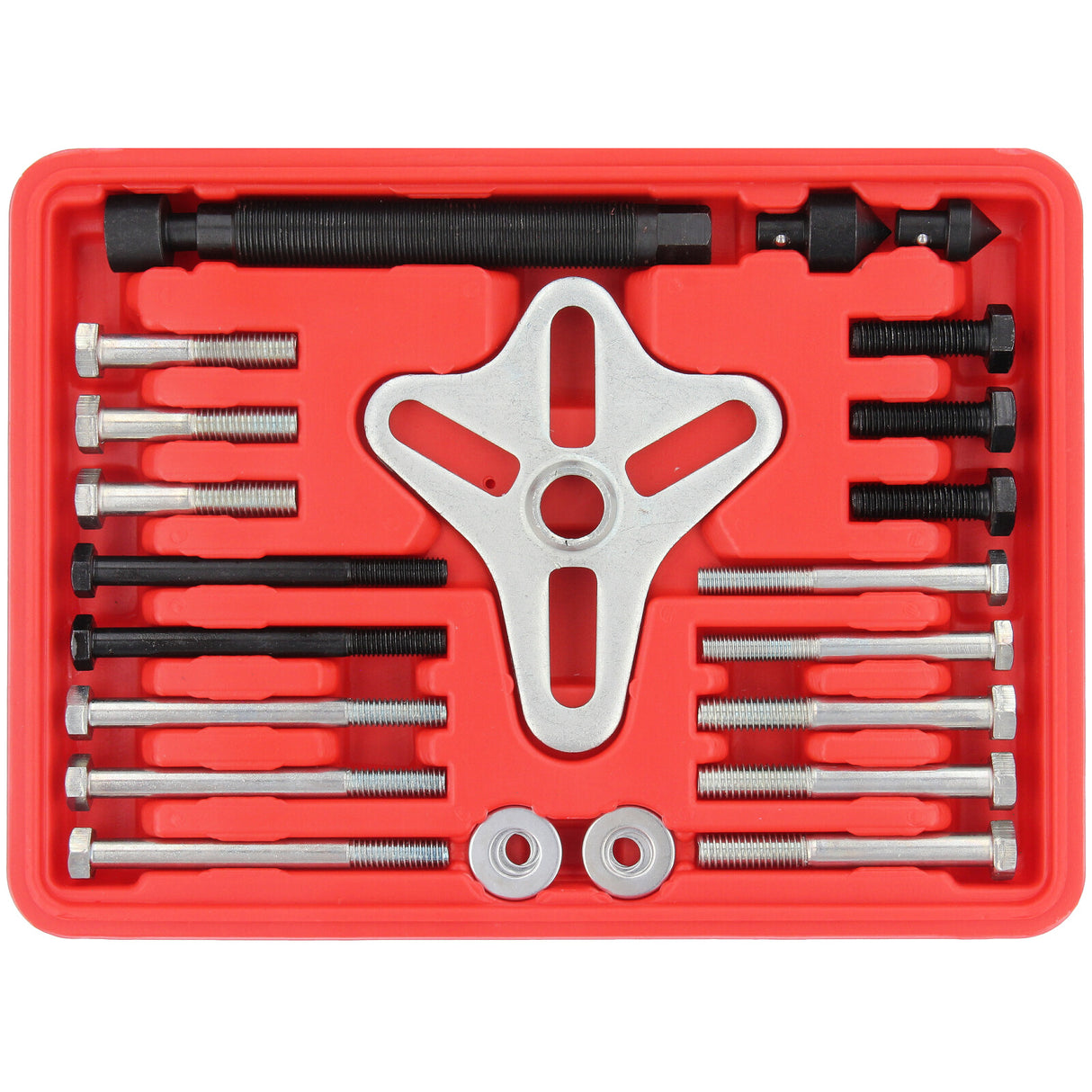 Abzieher 3 - armig Polradabzieher Joch Lager Buchsen Set Lichtmaschinenabzieher 46TLG