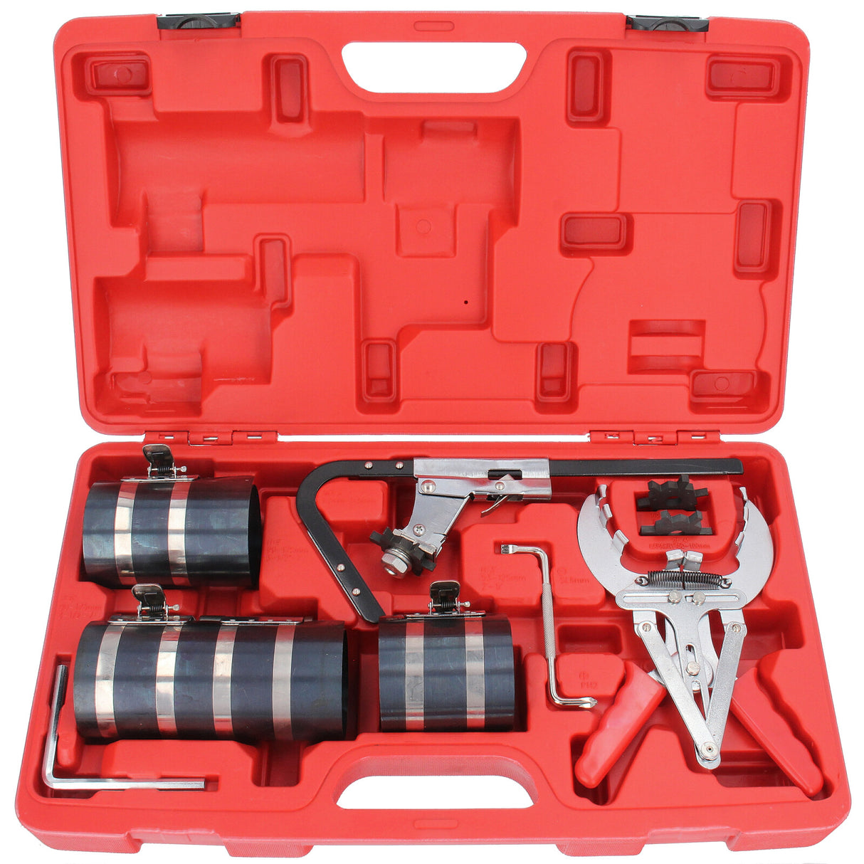 Kolbenspannband Kolbenringspannband Kolbennutreiniger Kolbenringzange