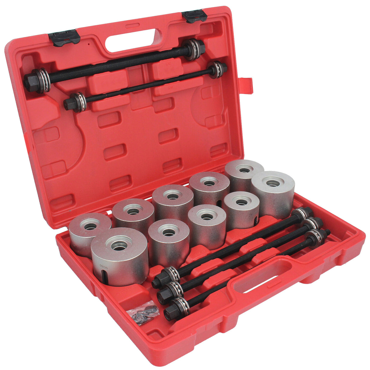 GEPCO 27 tlg Silentlager Werkzeug Abzieher Lager Demontage Montage