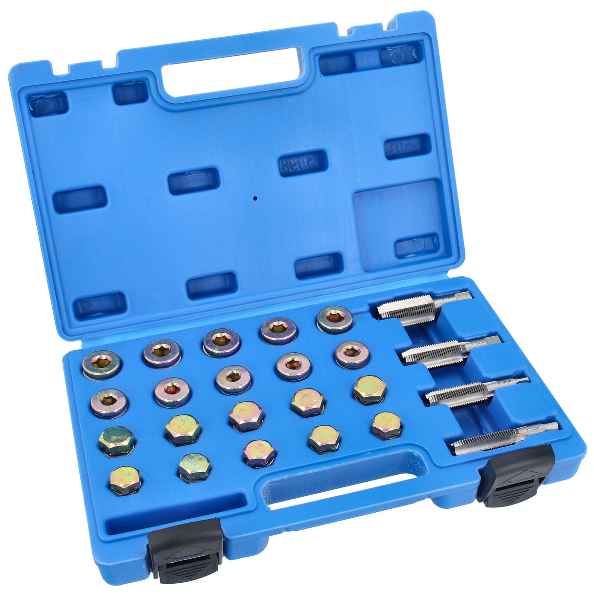 64-tlg Reparatur-Satz-Set Werkzeug Ölablass-Gewinde-Schraube M-13 M-15 M-17 M-20