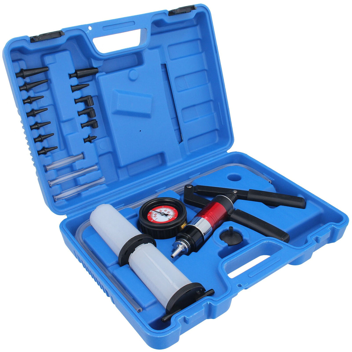 Vakuum Druckprüfer Vakuumpumpe Bremsenentlüfter Bremsenentlüftung Druckpumpe