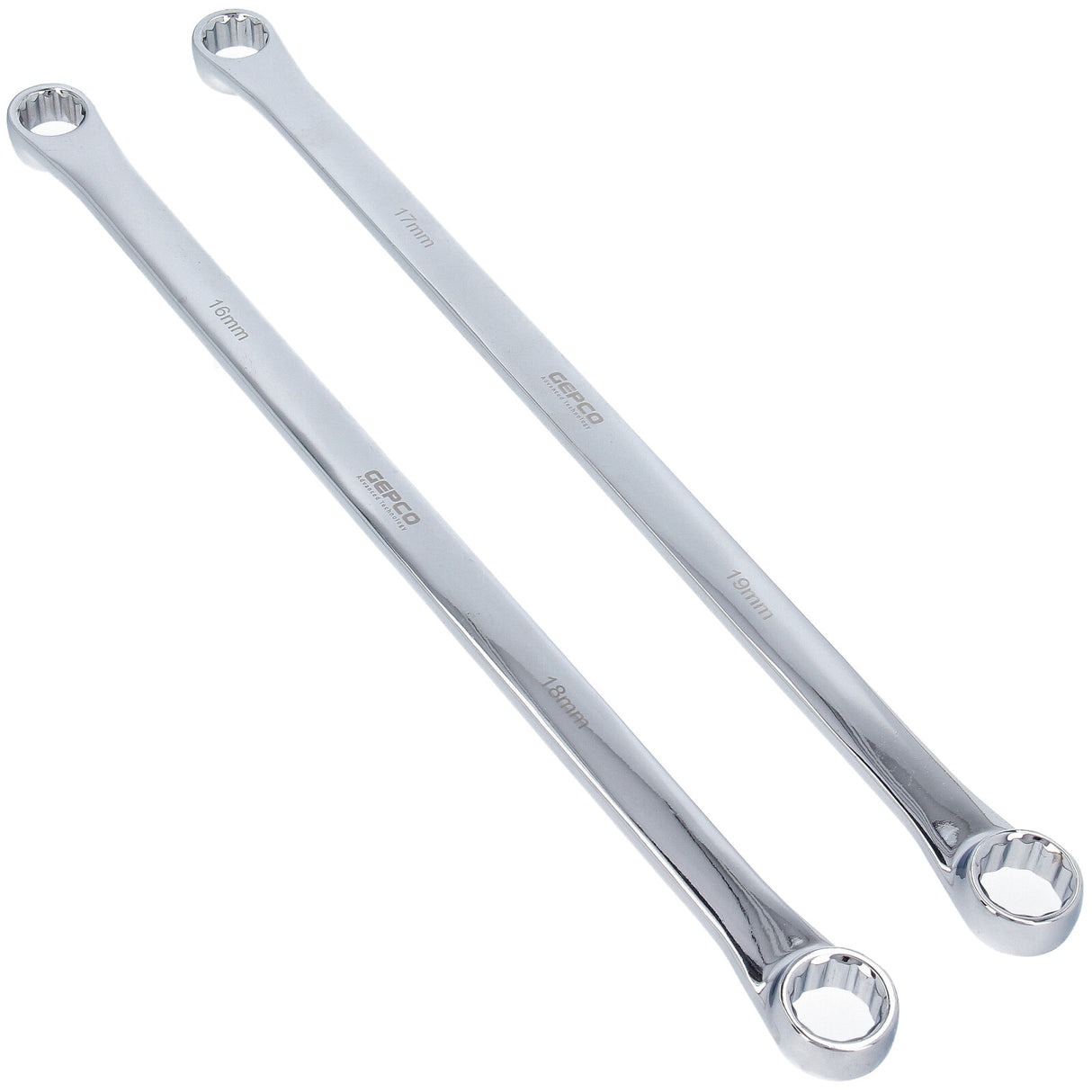 Doppel Ringschlüssel Satz 5-tlg. Vielzahn Schlüssel 8x10 12x14 13x15 16x18 17x19