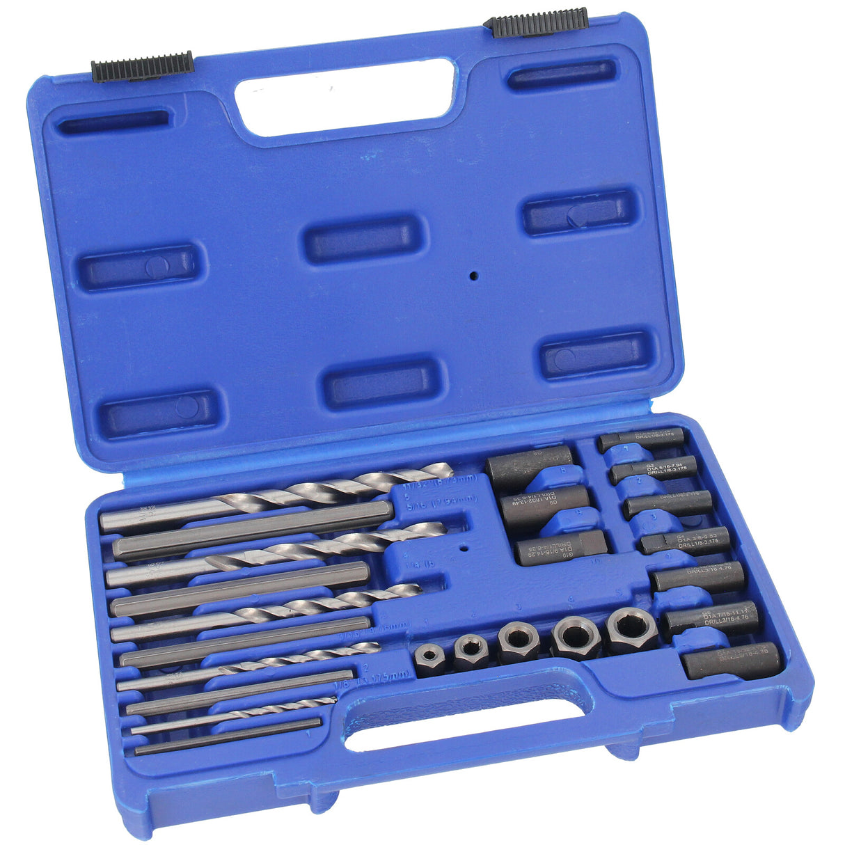 Schraubenausdreher-Satz, 25-tlg. Bolzenausdreher Spezial Ausdrehsatz Schraubenlöser