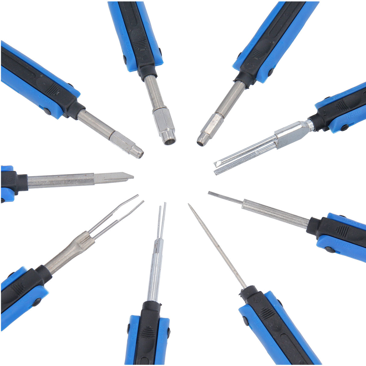 Entriegelungswerkzeug Auspinwerkzeug Löse-Werkzeug Stecker Entriegler Steckkontakte öffnen entriegeln lösen VW Opel BMW VAG PORSCHE