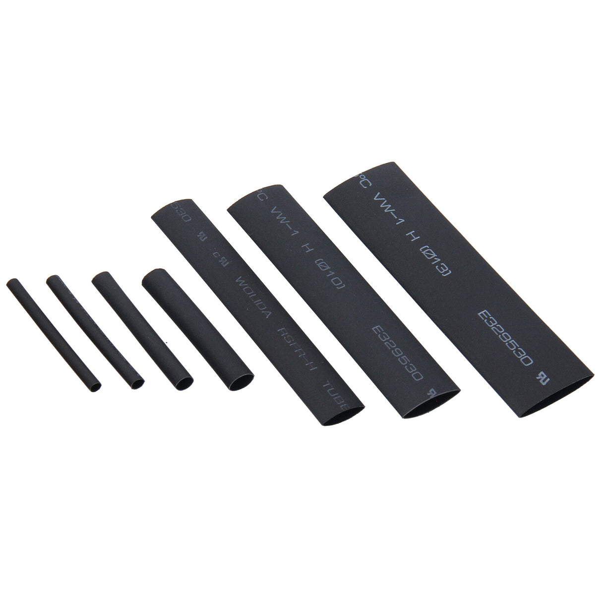 Schrumpf- Schlauch- Sortiment, 127-tlg. SET SATZ Schrumpfschlauch Sortiment Kasten Kabelisolierung