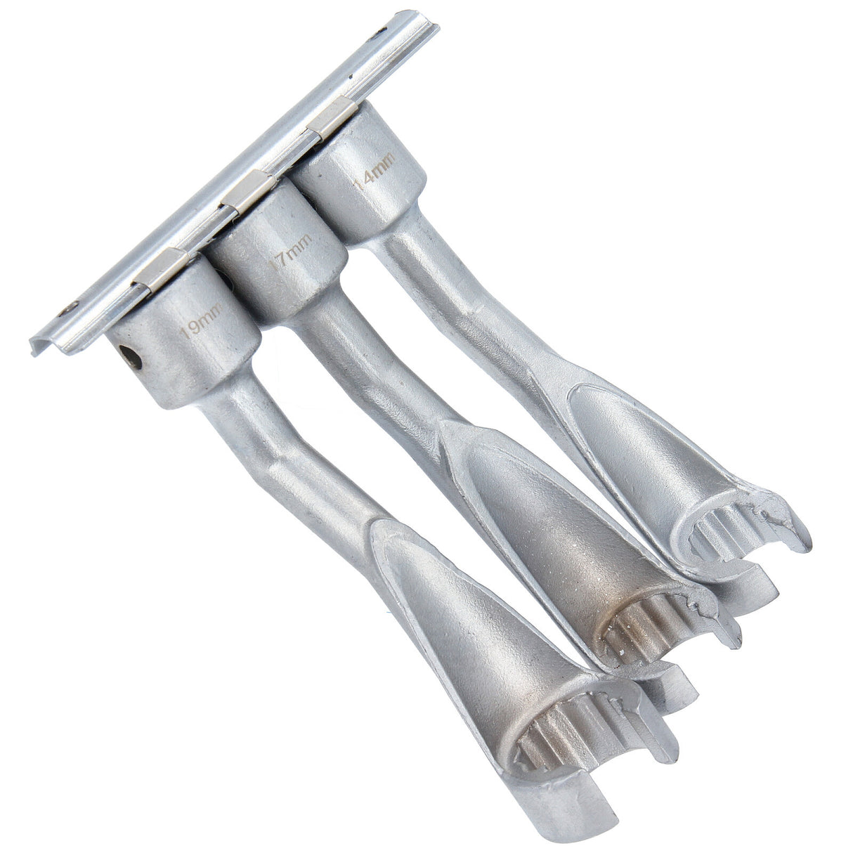 Leitungsschlüssel-Satz, offen, 12,5 (1/2), 14-17-19 mm - Diesel Einspritzleitung
