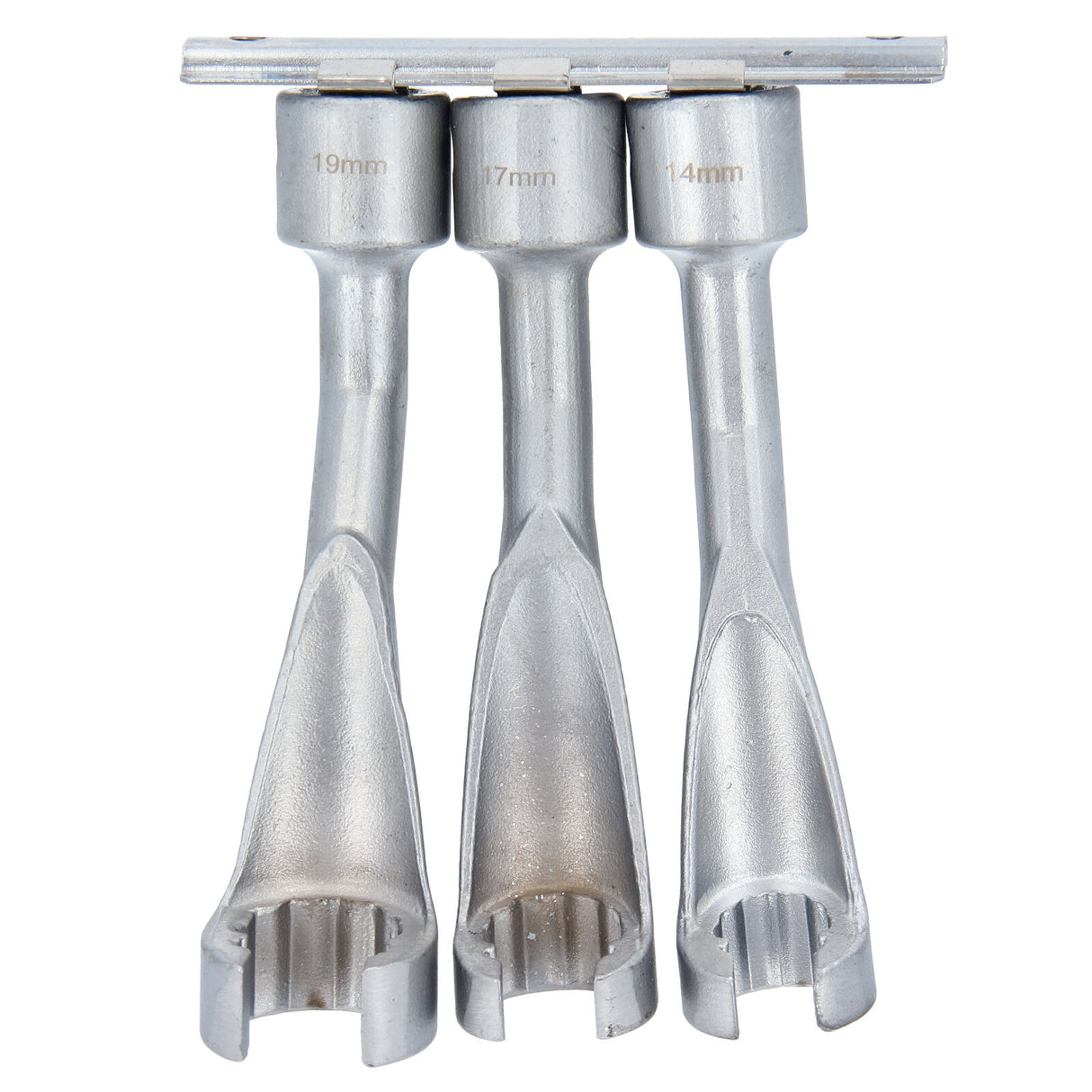 Leitungsschlüssel-Satz, offen, 12,5 (1/2), 14-17-19 mm - Diesel Einspritzleitung