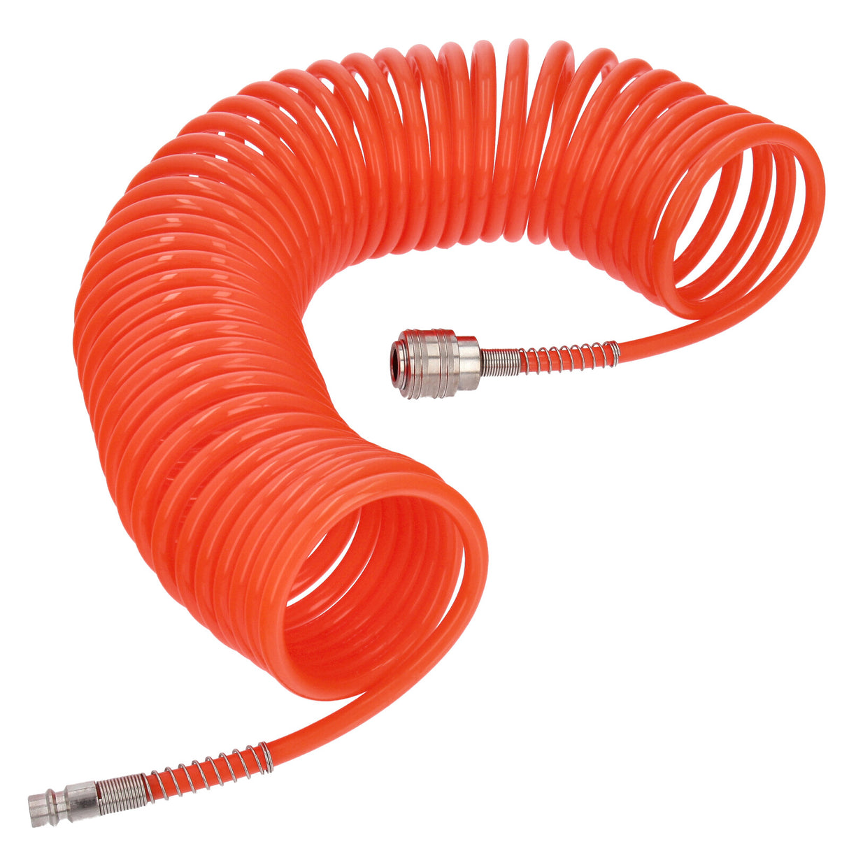 Druckluft Spiralschlauch 1/4` PE 8x12mm 10m