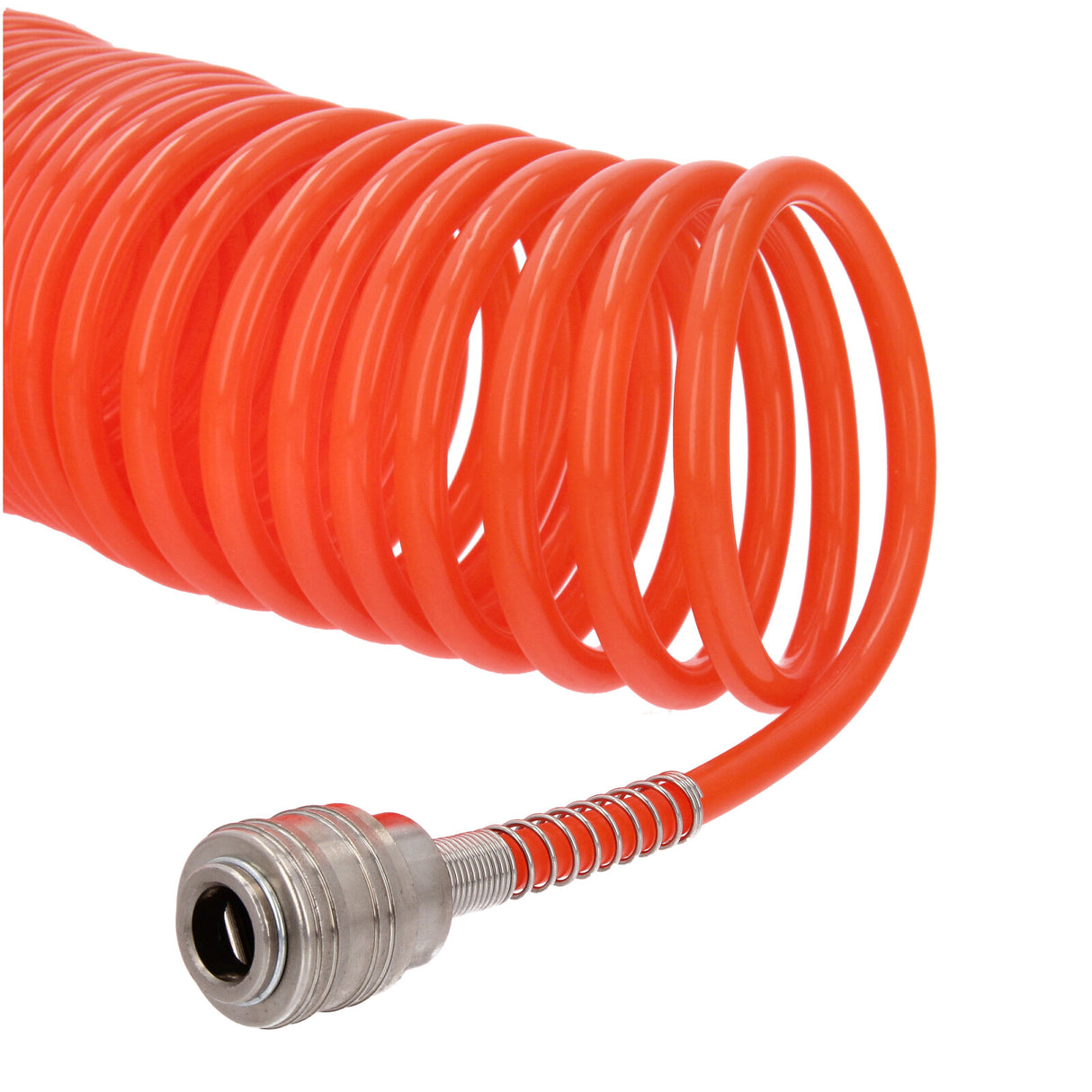 Druckluft Spiralschlauch 1/4` PE 8x12mm 10m