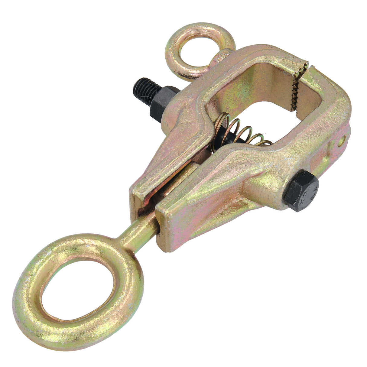 Karosserie-Richtklemme 3T Zugklemme 2 Zugrichtungen Ziehklemme Karosserieklemme Zughaken Klammerbreite: 37x15mm Höhe -142mm(ohne Öse)