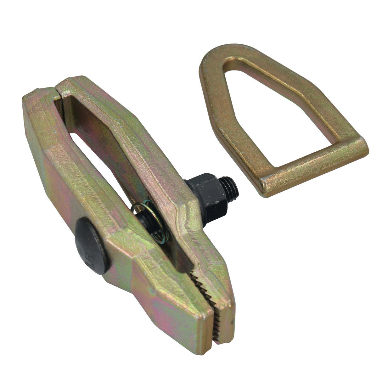 Karosserie-Richtklemme 3T Zugklemme KFZ Ziehklemme Karosserieklemme Zughaken-schmal-32x28mm Höhe -174mm(ohne Öse