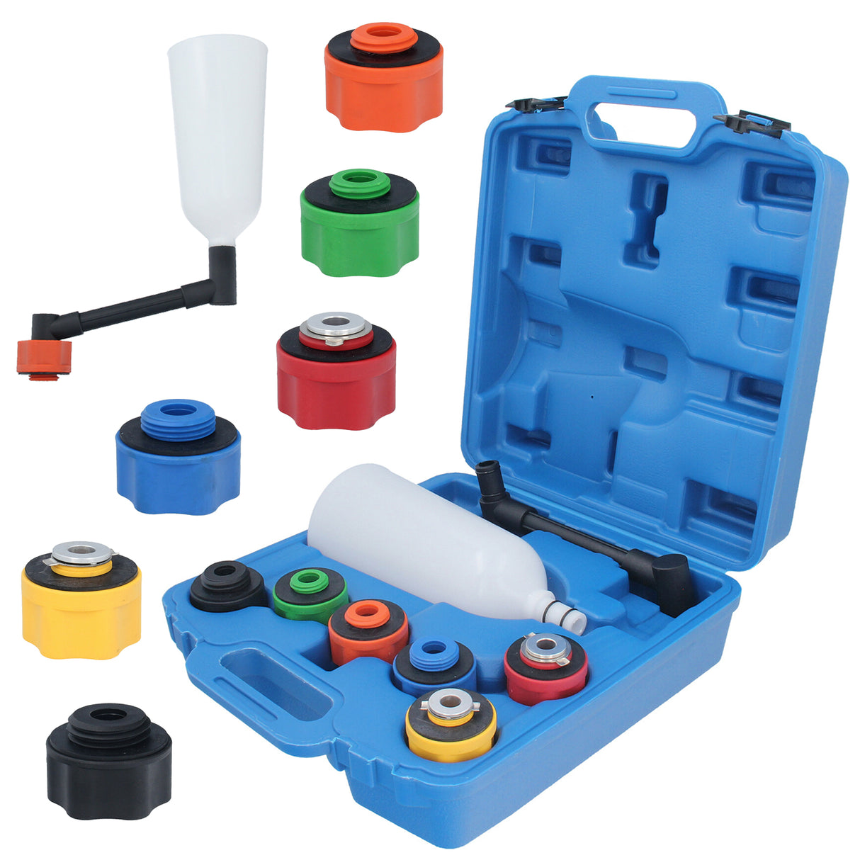 Einfüllhilfe Trichter Bajonettadapter Gewindeadapter Audi BMW Ford VW Ölwechsel