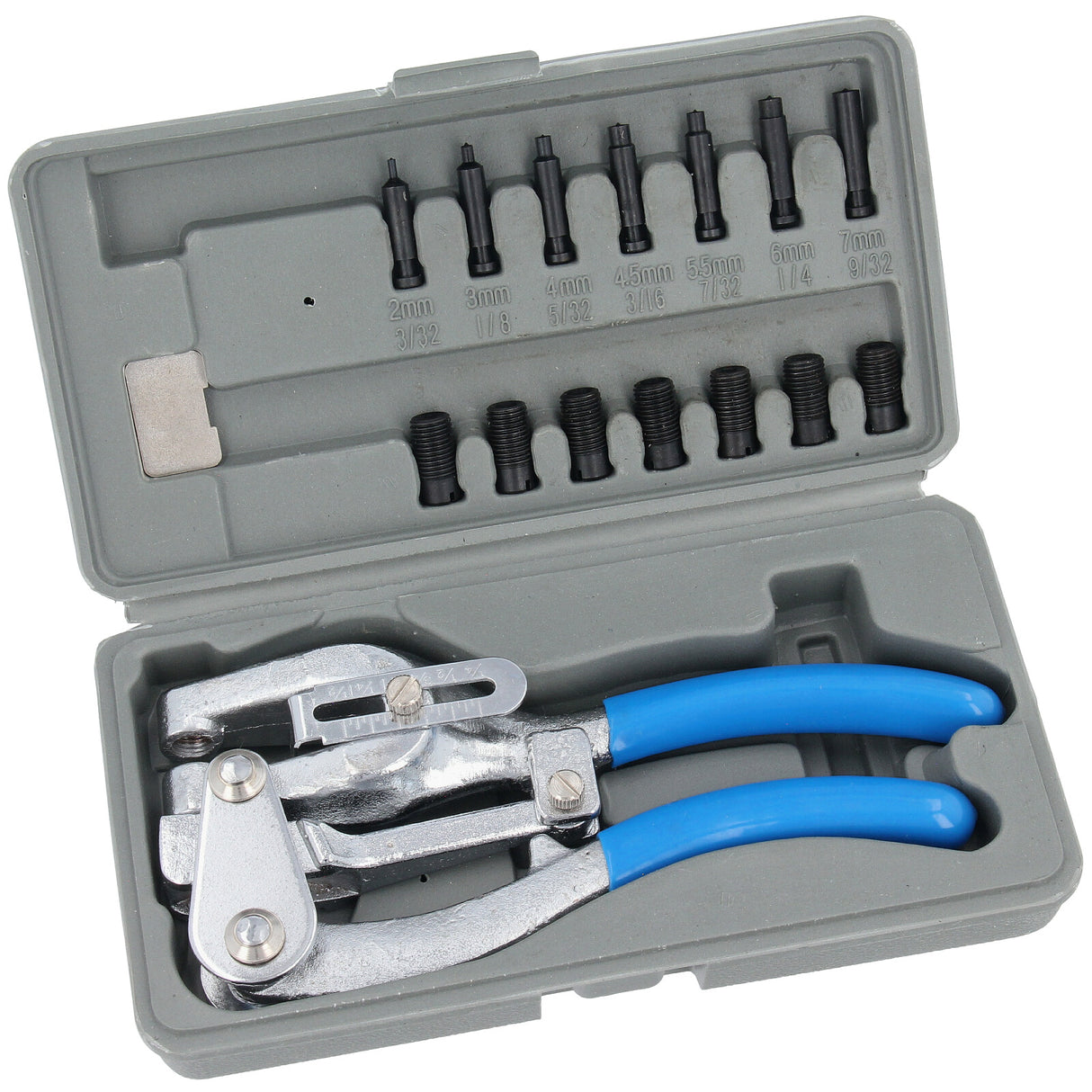 GEPCO 16 tlg. Set Blech Lochzange Blechzange Absetzzange Karosseriezange Stanzen