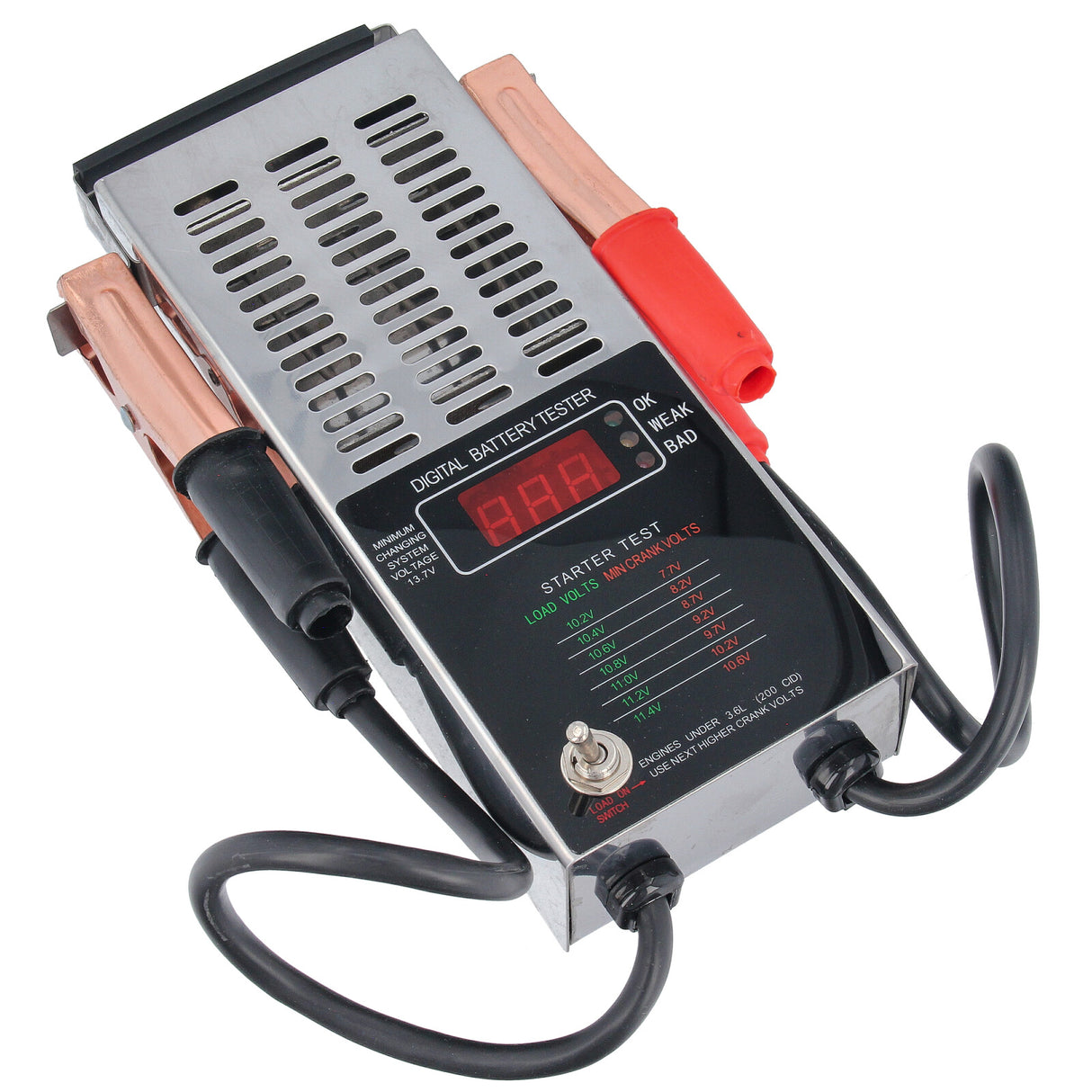 Digitaler Batterie Tester Prüfer 12V KFZ LCD Batterieprüfer 100 A Batterietester