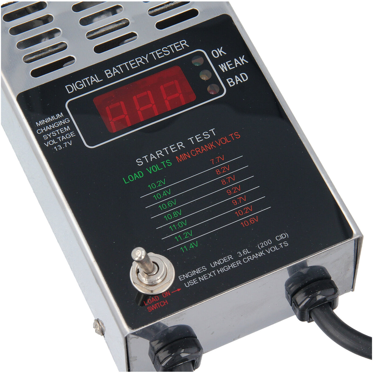 Digitaler Batterie Tester Prüfer 12V KFZ LCD Batterieprüfer 100 A Batterietester