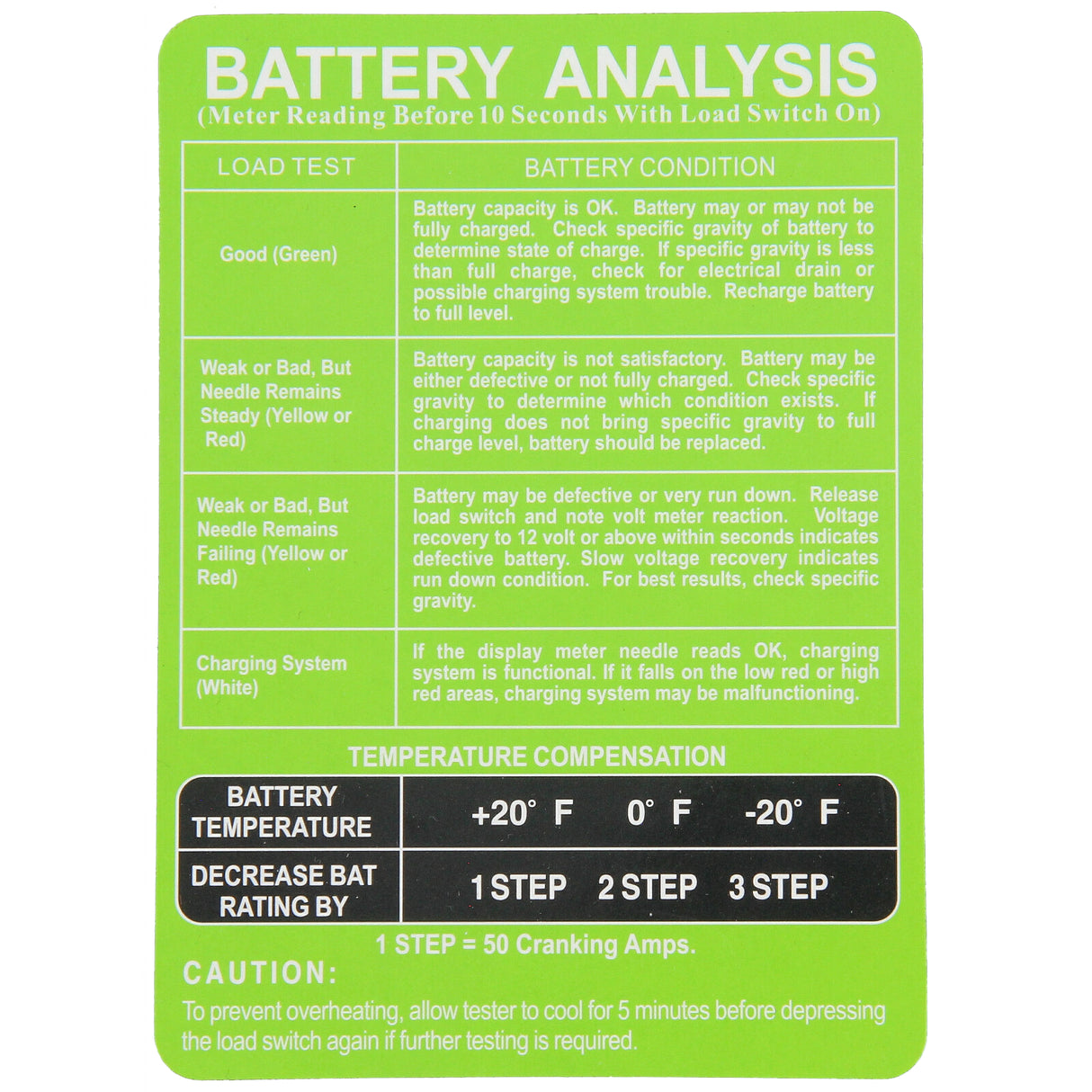 Digitaler Batterie Tester Prüfer 12V KFZ LCD Batterieprüfer 100 A Batterietester