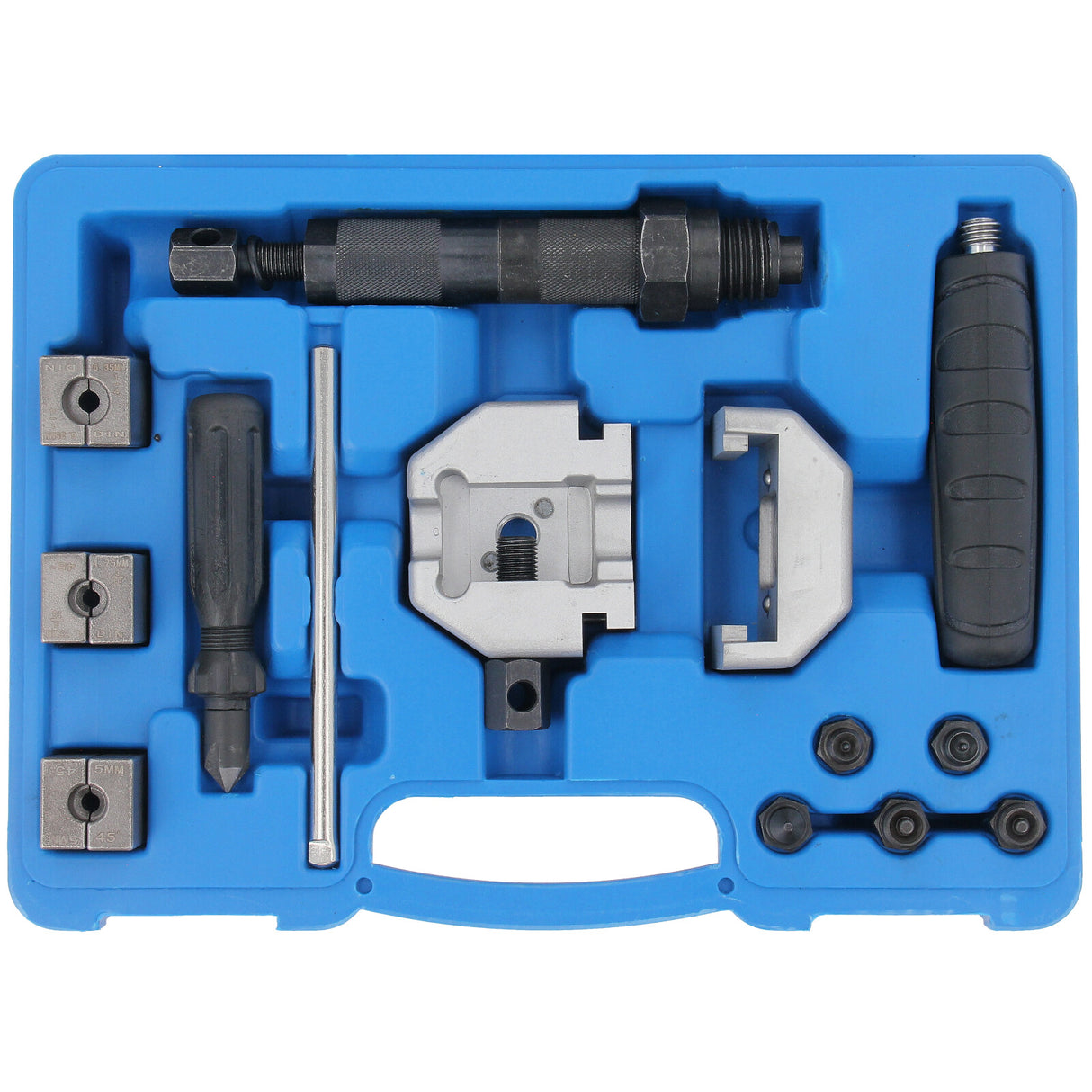 Hydraulik Bördelgerät Bremsleitung Bördelwerkzeug Bördeln Werkzeug Set 18-tlg