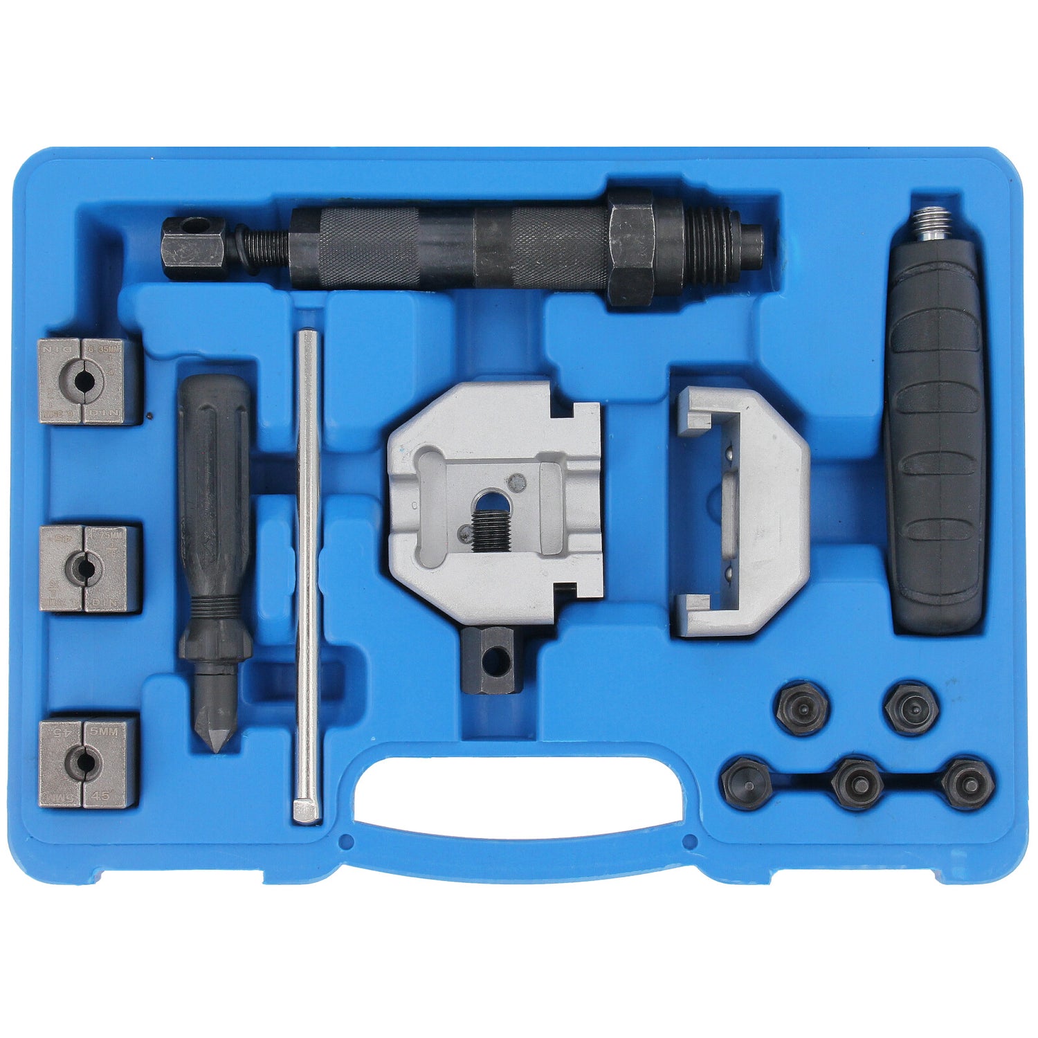 Hydraulik Bördelgerät Bremsleitung Bördelwerkzeug Bördeln Werkzeug Set 18-tlg