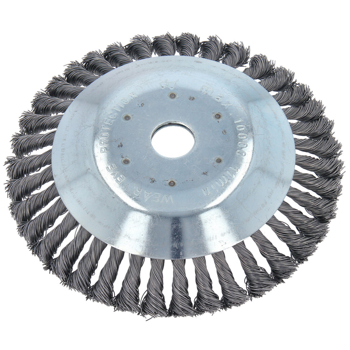 2x Profi Wildkraut Fugen Unkrautbürste Motorsense Weich und Gezopft 25,4x200mm