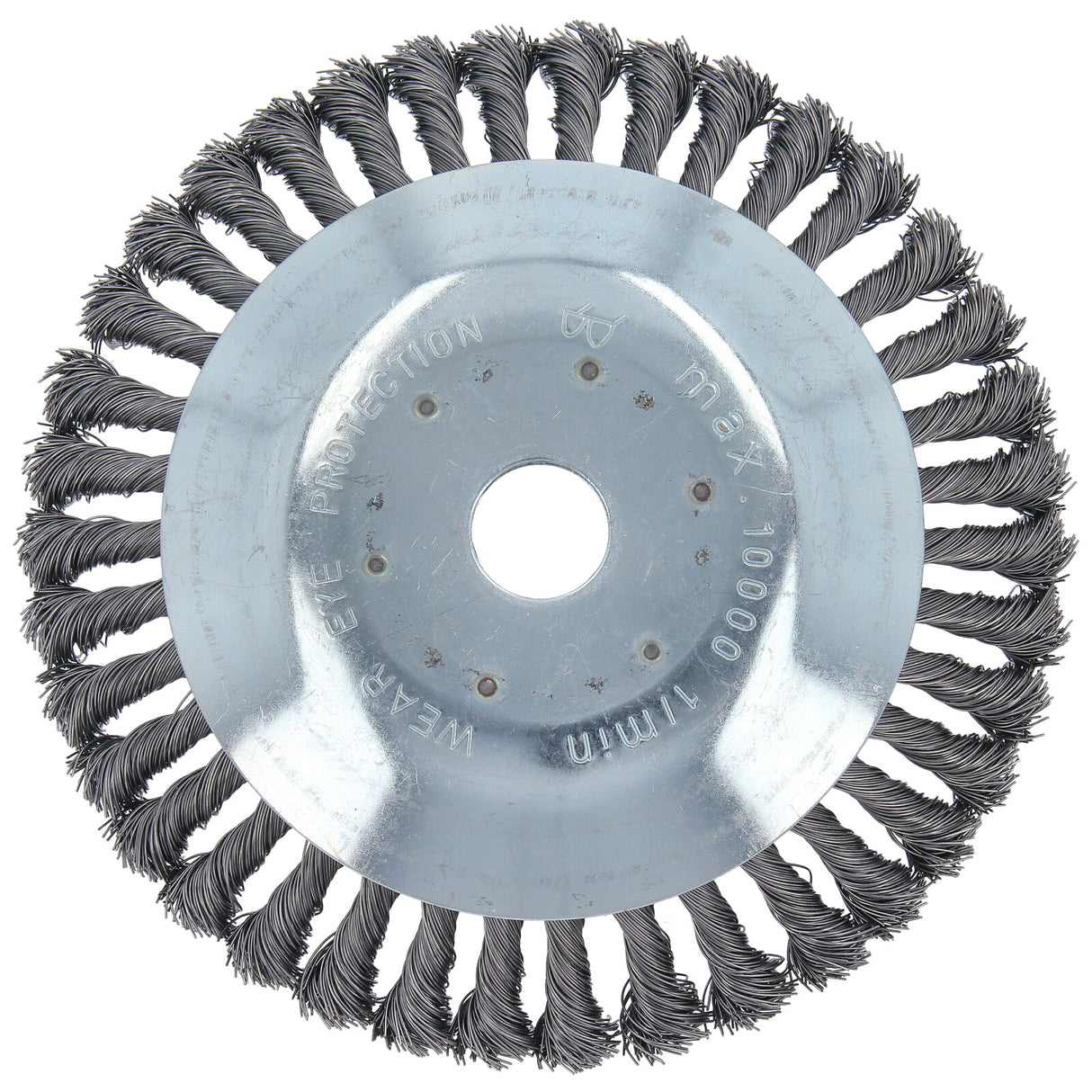 2x Profi Wildkraut Fugen Unkrautbürste Motorsense Weich und Gezopft 25,4x200mm