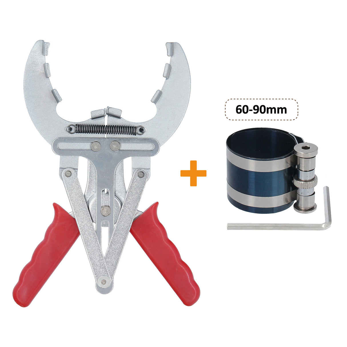 Kolbenringzange 40-100 mm + Kolbenring Spannband 60-90 mm 53-125 mm 60-175 mm