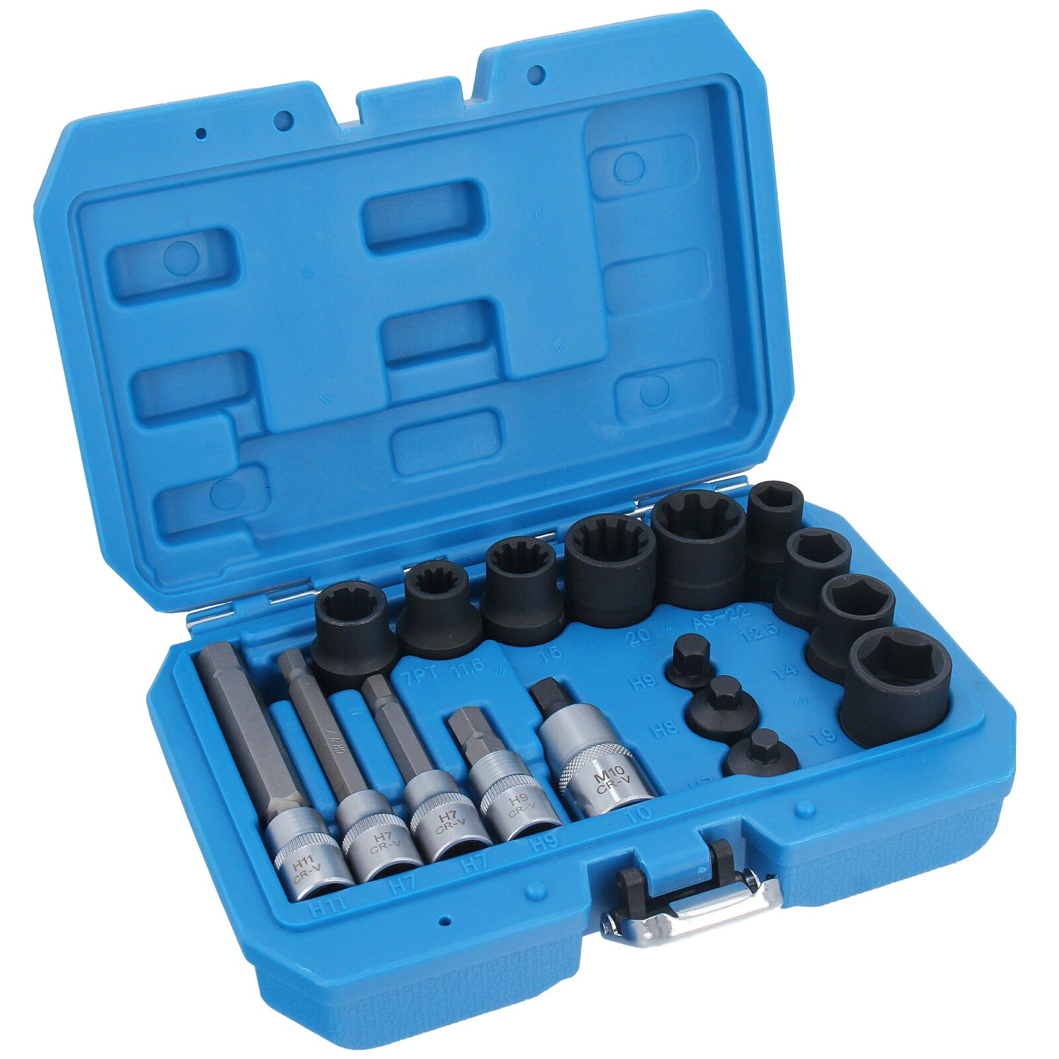 Bremssattel Spezial Steckschlüssel Satz Audi BMW Ford Mercedes Porsche 17-tlg