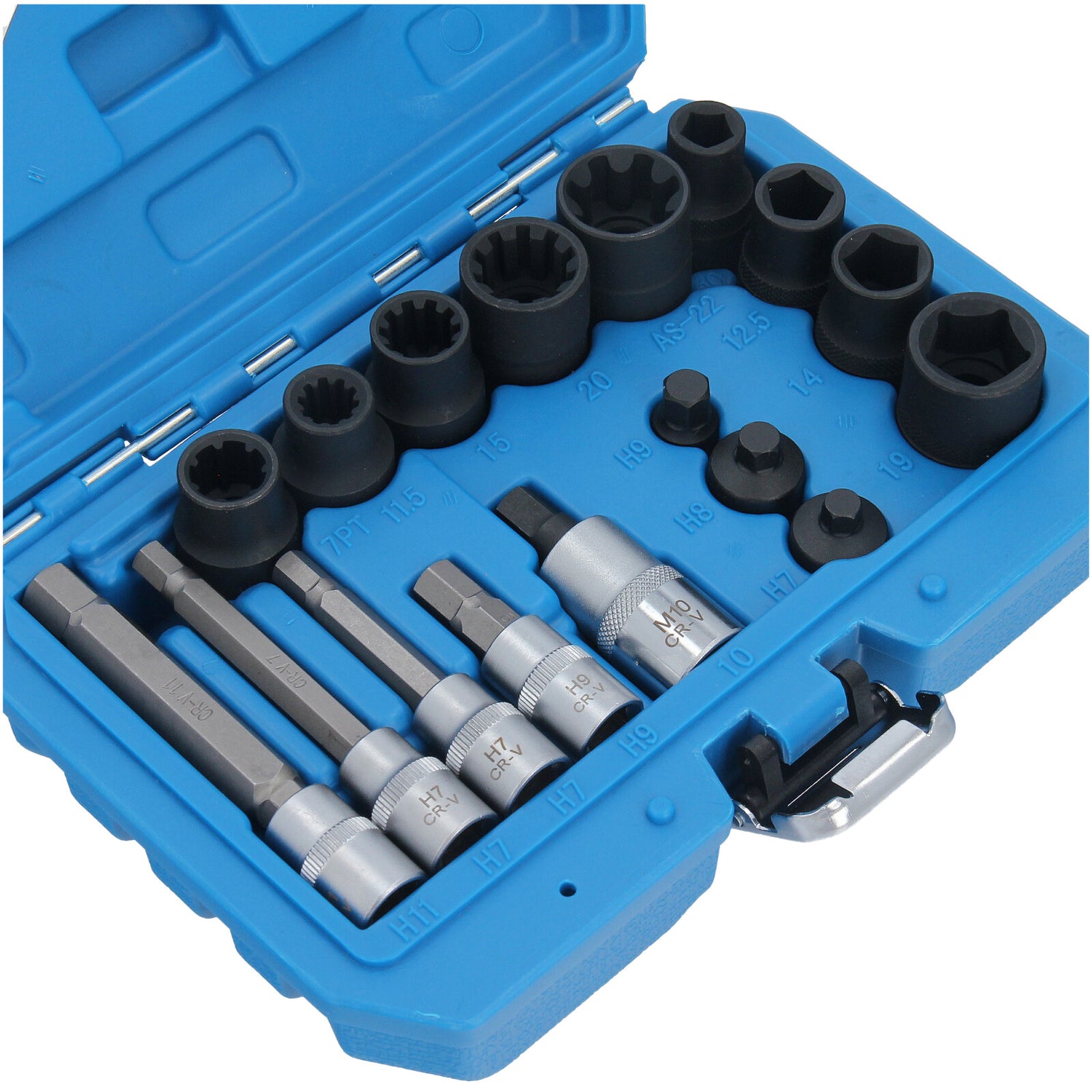 Bremssattel Spezial Steckschlüssel Satz Audi BMW Ford Mercedes Porsche 17-tlg