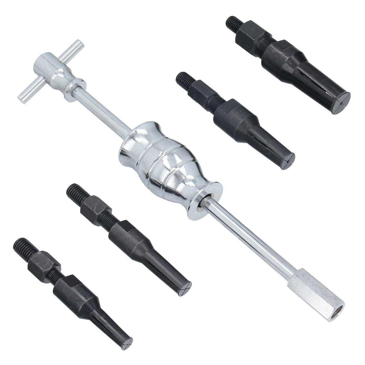 Innenabzieher mit Gleithammer Lagerabzieher Auszieher Innenlager 5 Tlg Profi Set