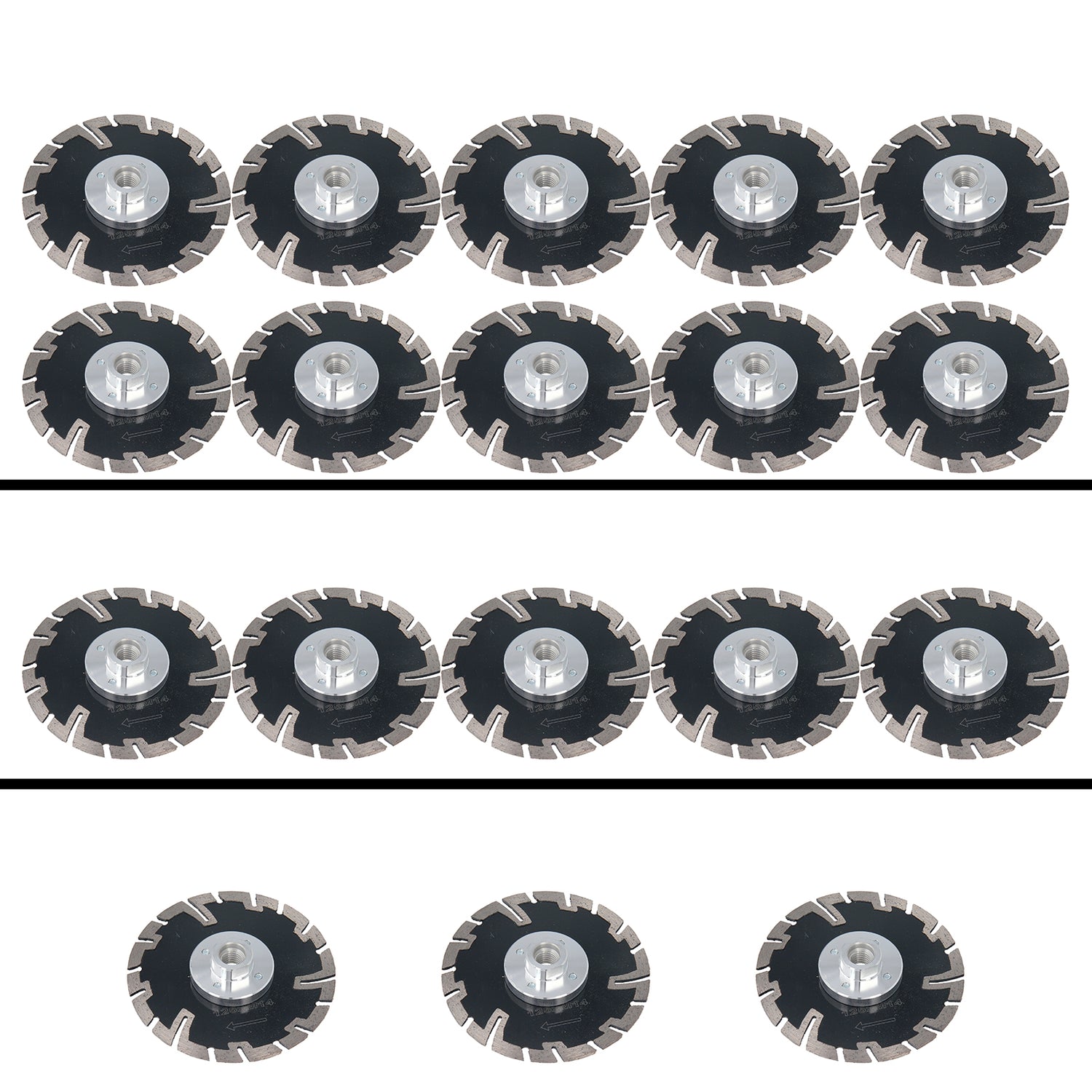 125 mm Diamantscheibe Diamanttrennscheibe Trennscheibe mit Flansch M 14