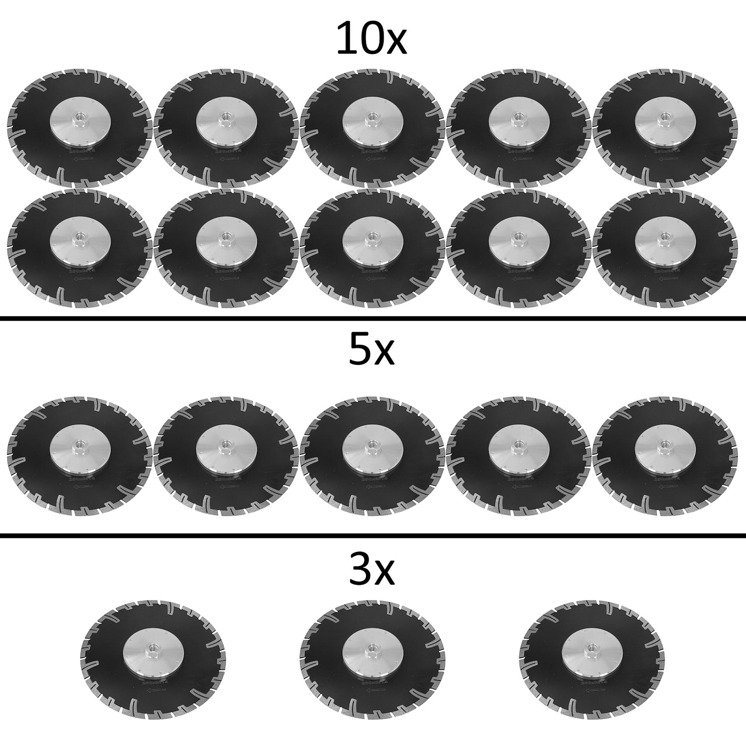 230 mm Diamantscheibe Diamanttrennscheibe Trennscheibe mit Flansch M 14