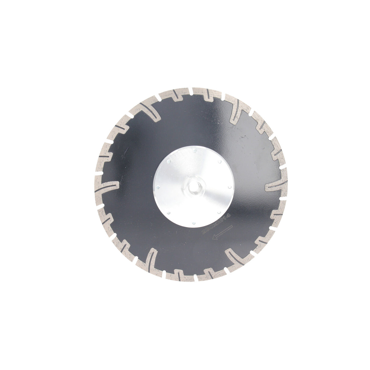 230 mm Diamantscheibe Diamanttrennscheibe Trennscheibe mit Flansch M 14