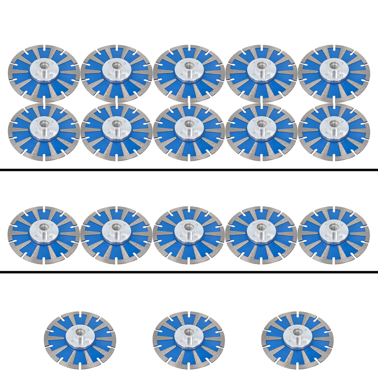 Diamant-Trennscheibe 125mm M14 Flansch f. Granit Wasch-Beton Sandstein