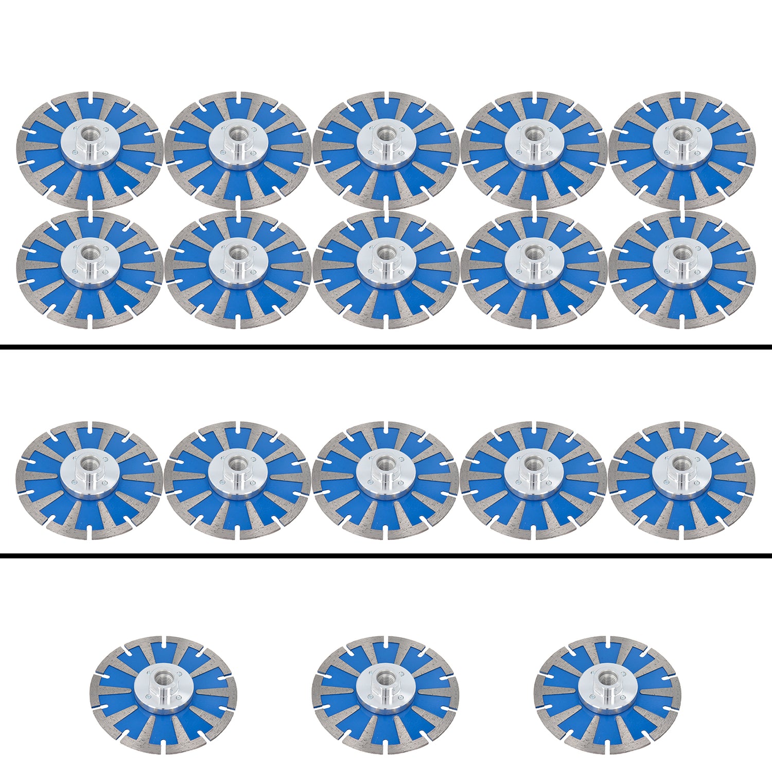 Diamant-Trennscheibe 125mm M14 Flansch f. Granit Wasch-Beton Sandstein