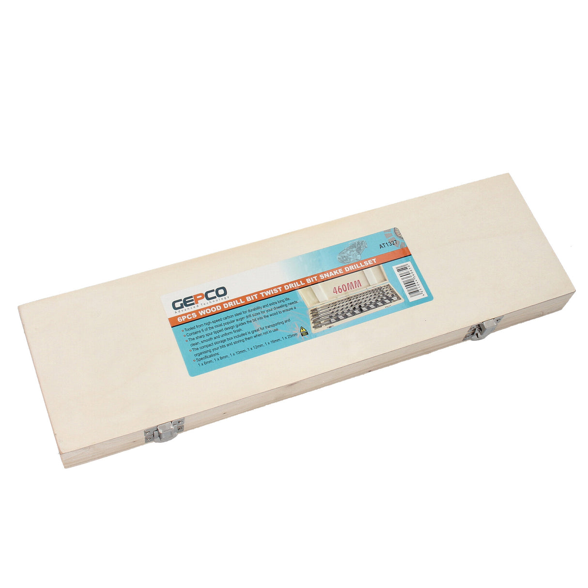 6tlg Set Holzbohrer Spiralbohrer Schlangenbohrer Durchmesser 6-25mm Länge 460 mm