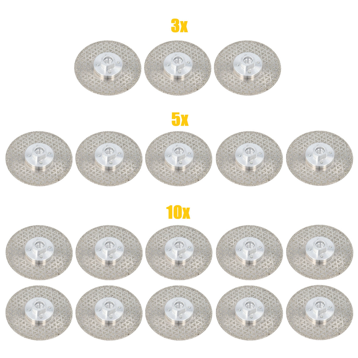 Profi Diamanttrennscheibe Diamantscheibe 115 mm M14 für Naturstein Beton 3/5/10