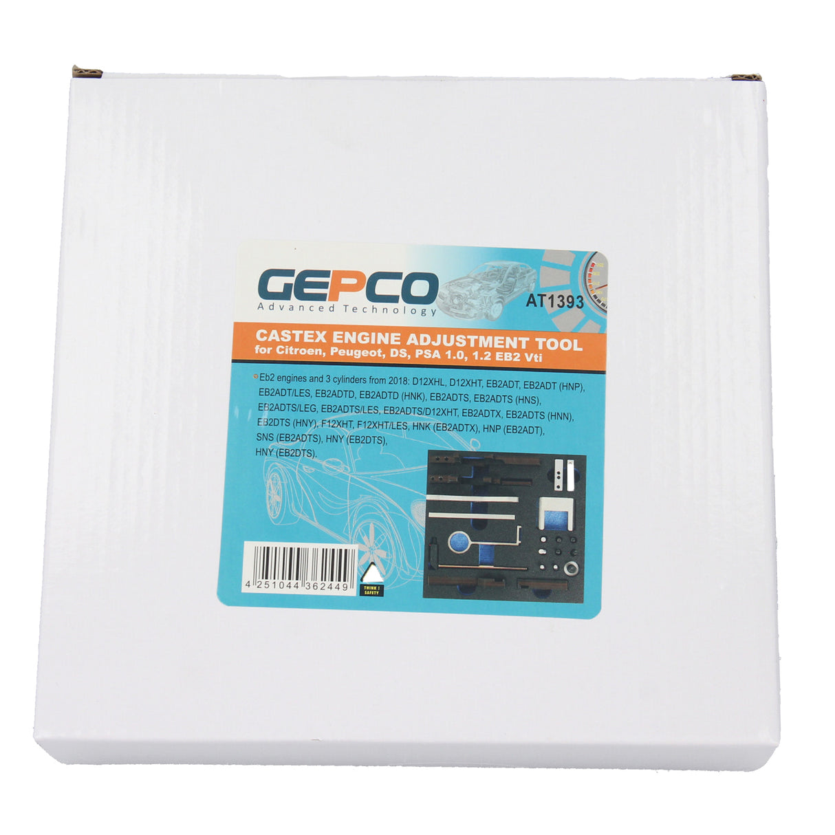 GEPCO Motor Einstellwerkzeug für Citroen Peugeot DS PSA 1.0 1.2 EB0 EB2 Motoren