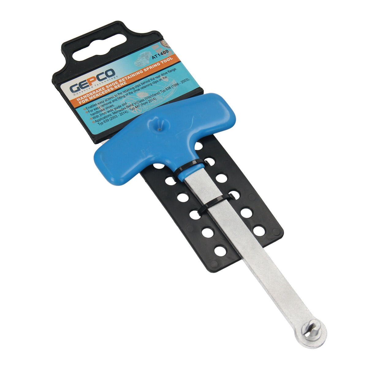 GEPCO Handbremsbacken-Haltefeder-Werkzeug für Mercedes-Benz V-Klasse Vito Viano