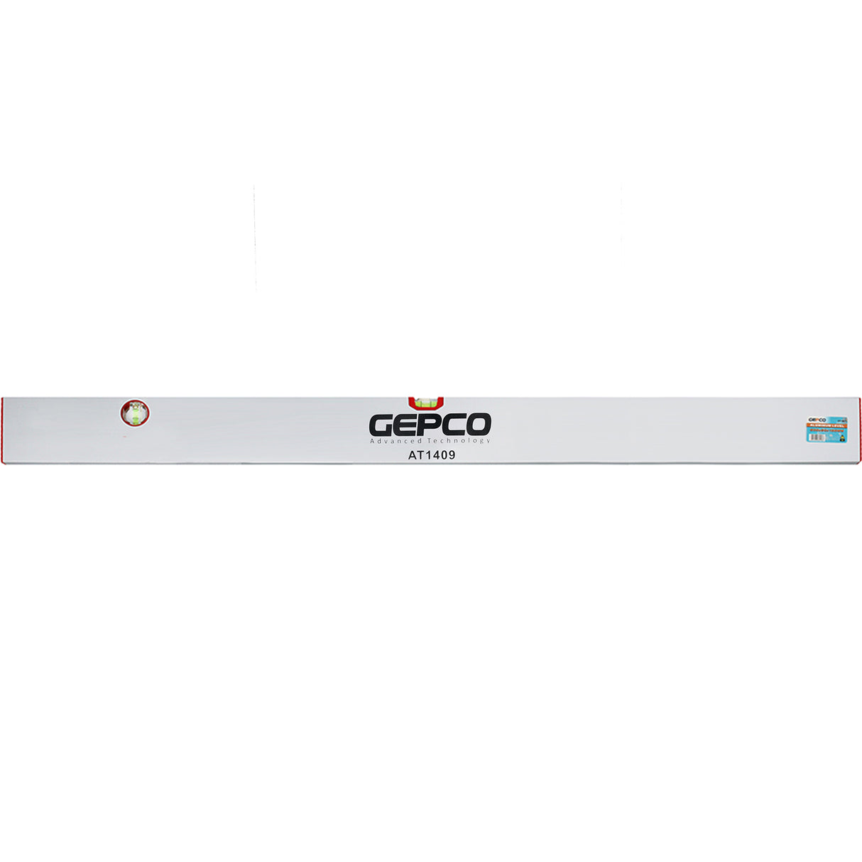 GEPCO Richtlatten 6tlg Set 60-100-120-150-180-200 cm Alu 2 Libellen Wasserwaagen
