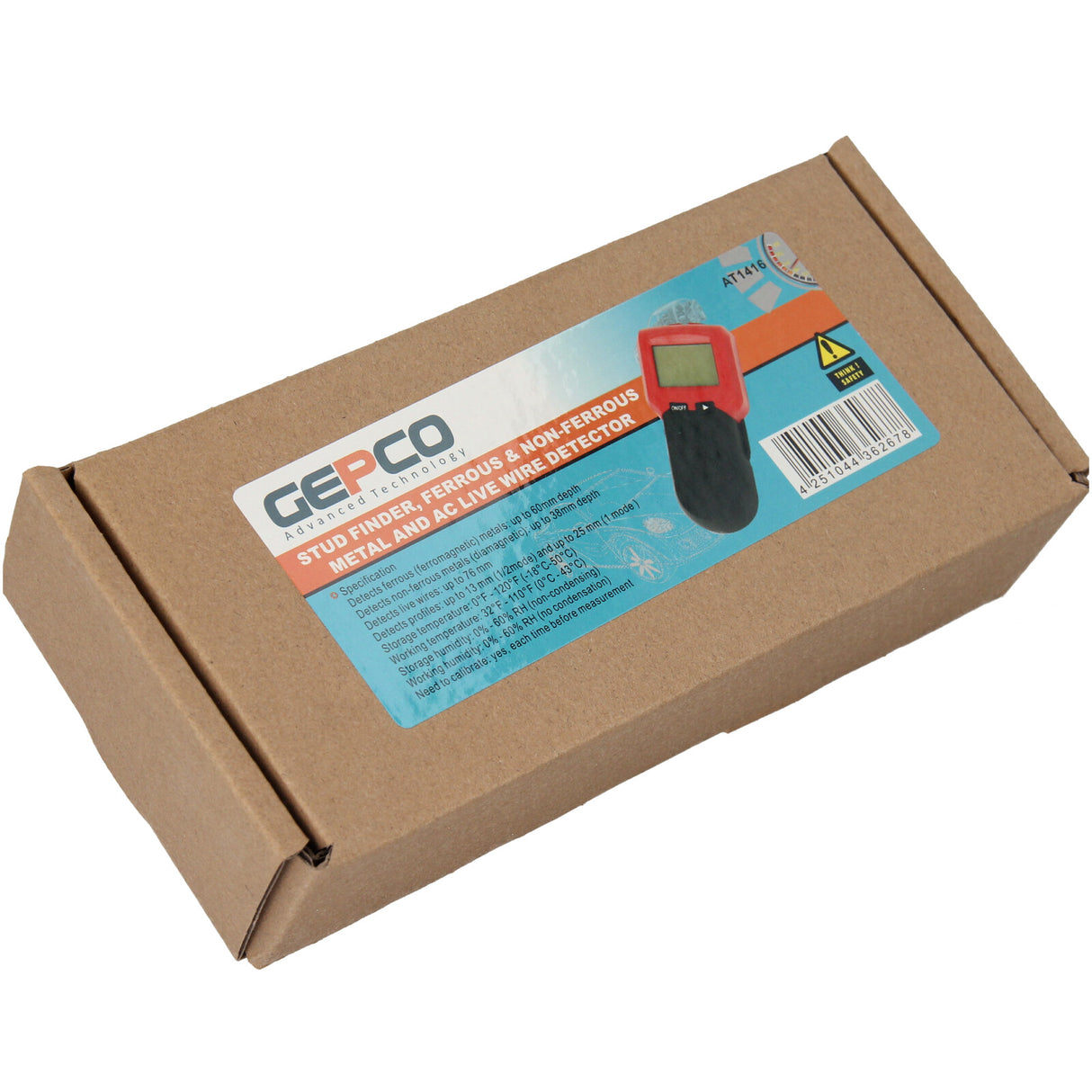 GEPCO Wanddetektor Metalldetektor Profildetektor Wandscanner ohne 9V Batterie