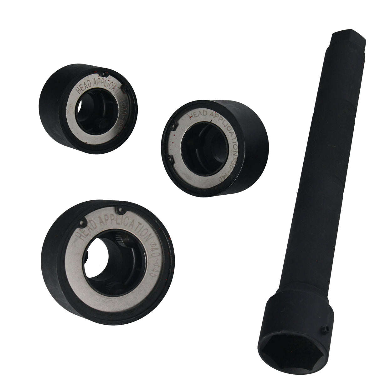 GEPCO 30-45 mm Spurstangenwerkzeug Abzieher Spurstange Axialgelenk Kugelgelenk 4-tlg.