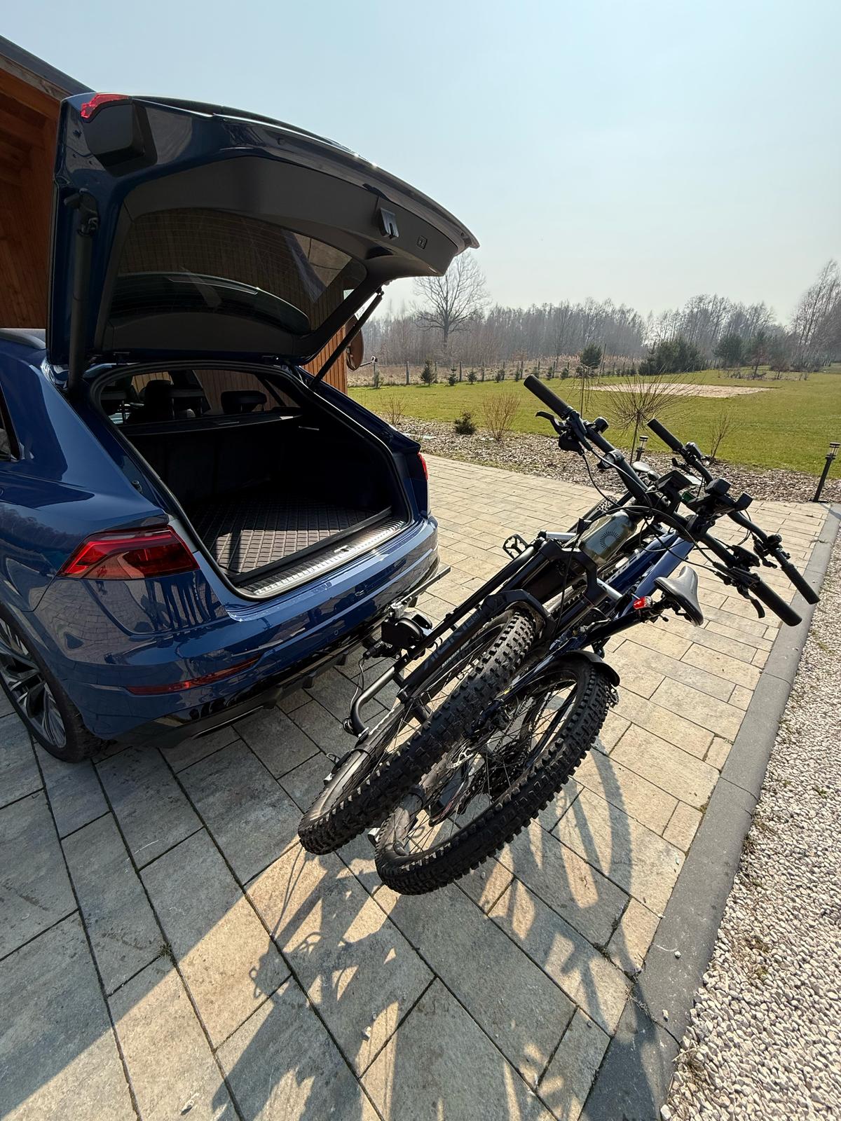 GEPCO Fahrradträger für 2 Fahrräder E-Bikes Heckträger Anhängerkupplung 60 kg