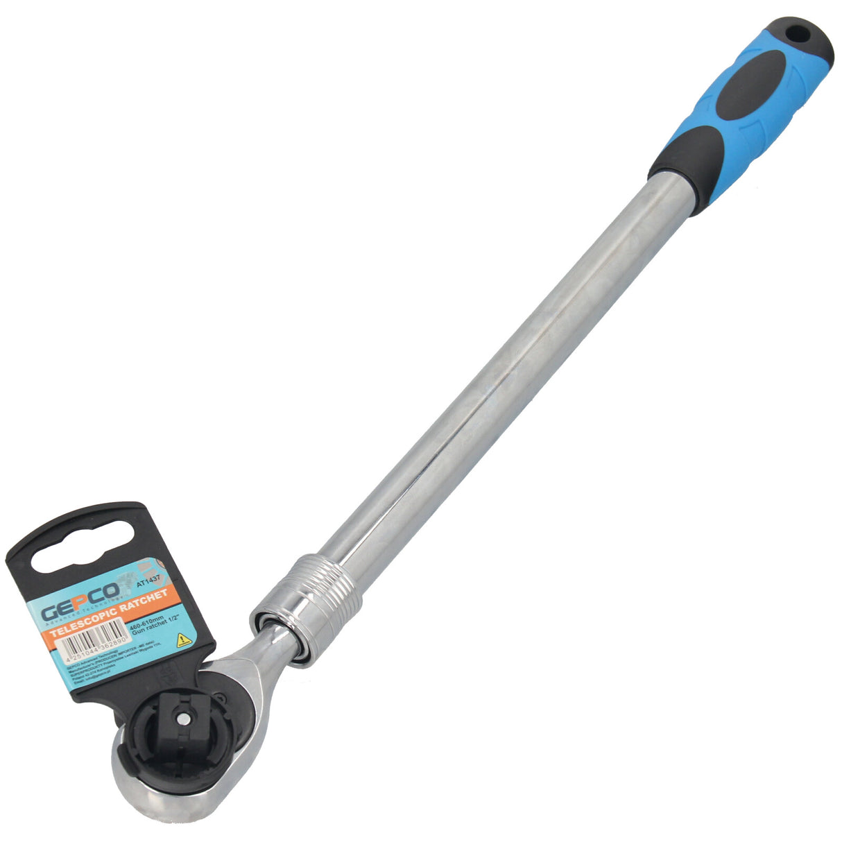 Teleskopknarre Ratschenschlüssel Ratsche Umschaltknarre 1/2" 46-60 cm ausziehbar