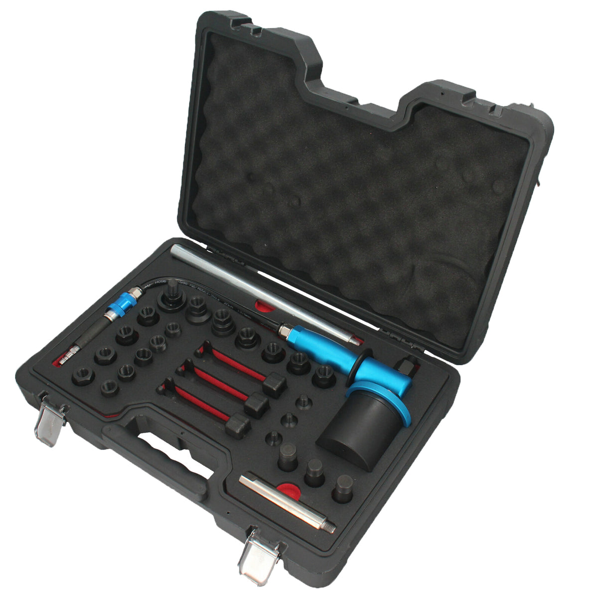 Pneumatischer Diesel Injektoren Auszieher Druckluft Einspritzdüsen 28-tlg. Satz